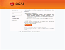 Tablet Screenshot of prireditve.sazas.org